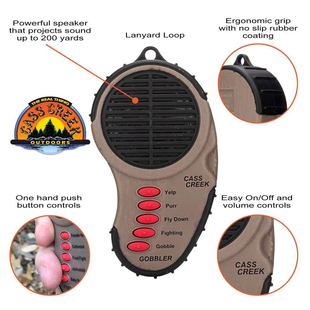 Electronics Altus Brands LLC Ready Series Cass Creek Ergo Spring Gobbler Call • Model: Ready Series